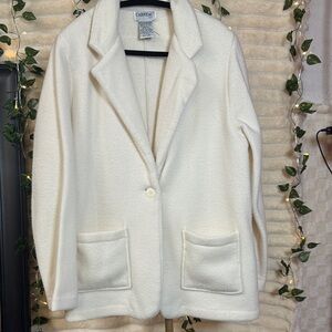 Carole Little Women's Classic White Blazer